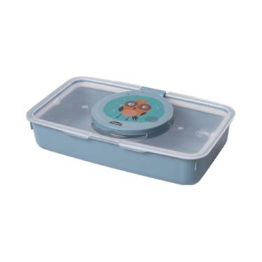 Imagem de Porta Lenço-umedecido Decorado Bebê Plasútil (Bichinhos Menino)