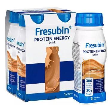 Imagem de Kit 4 Fresubin Protein Energy Drink 200ml Cappuccino Freseni - Freseni