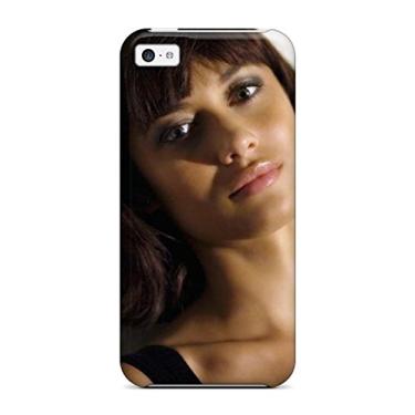 Imagem de Capa à prova de poeira e choque de alto impacto para iPhone 5c (Olga Kurylenko Quantum of Solace)