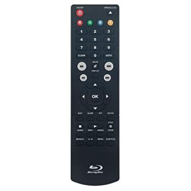 Imagem de Allimity BRC11072E Controle remoto substituído adequado para reprodutor de discos Blu-ray RCA DVD Home Theater Player BRC11082 BRC3073 BRC3087