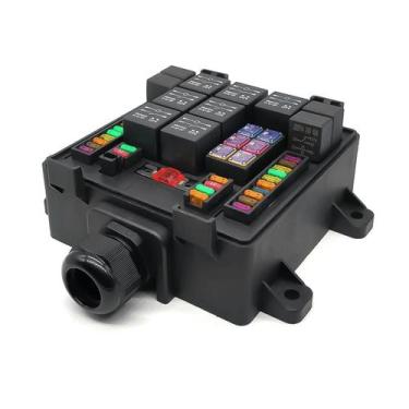 Imagem de Caixa Suporte 26 Fusiveis Lamina 6 MIDI 1 MAXI 11 Reles - rgv group