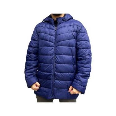 Imagem de Jaqueta Plus Size Delkor Bomber com Gorro Masculina-Masculino