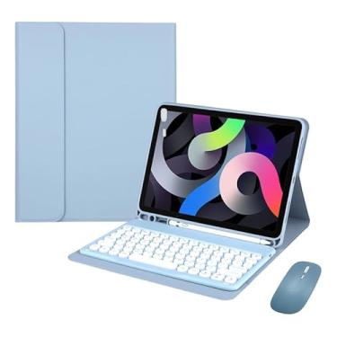 Imagem de Capa Para Tablets com Teclado e Mouse - Samsung TAB S7plus/S7FE/S8plus-12,4 Polegadas
