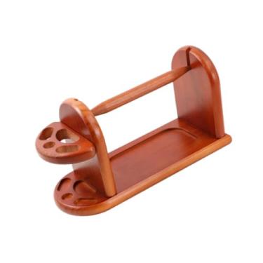 Imagem de Colaxi Suporte de Novelos de Lã em Madeira para Tricô e Crochê