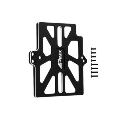Imagem de NMNRC Alum Electronic Speed Controller ESC Mount Plate Mounting for 1/16 Mini Maxx Minimaxx 4WD RTR RC Car Upgrades Part Black