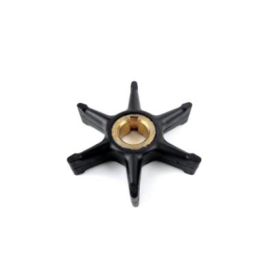 Imagem de WINGOGO 0775519 0377178 0777833 Impulsor de bomba de água para Johnson Evinrude OMC BRP motor de popa 9,5 peças de motor de barco 10 HP substituir 775519 377178 777833 Sierra 18-3003