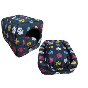 Imagem de Cama Cachorro Gato Toca tipo 3 em 1