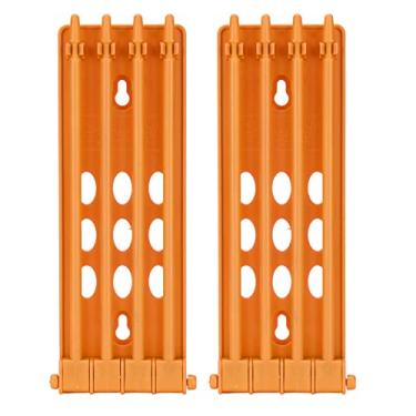 Imagem de 2pcs pombos para o pé de pé de anel de plástico pombas faixas de rack para papagaios de papagaio pato pato águia anel de aves de aves bandas de pernas (Amarelo)