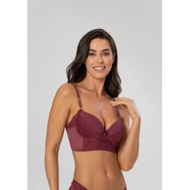 Imagem de Sutiã Alongado de Tule com Renda - New Love, P, Sensuale