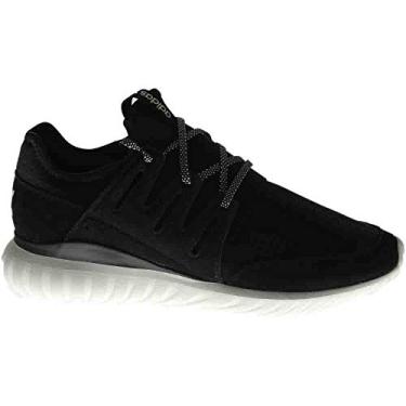 Imagem de Tênis de corrida masculino Adidas Tubular Radial, Black / Black-vintage White, 8