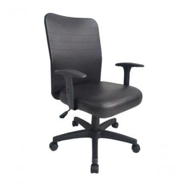 Imagem de Cadeira Para Escritório E Home Office Linha Calábria Preto - DESIGN OF