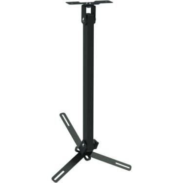 Imagem de Suporte projetor datashow teto braço 30 cm preto - MULTIFORMA