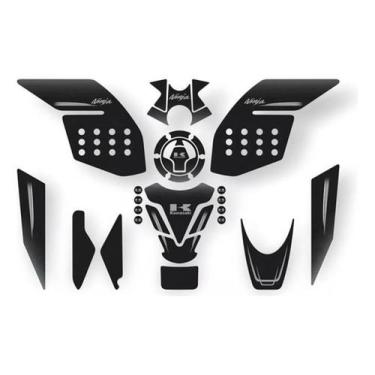 Imagem de Protetor De Tanque Lateral Kawasaki 300 Tank Pad Resinado 18 - Spts