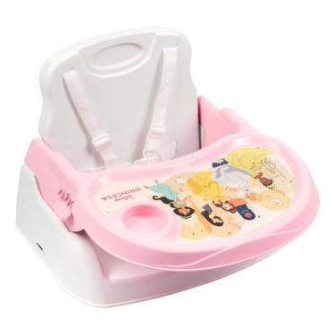 Imagem de Cadeira de Alimentação Booster Bebê Dobrável Styll Baby - Disney, Rosa