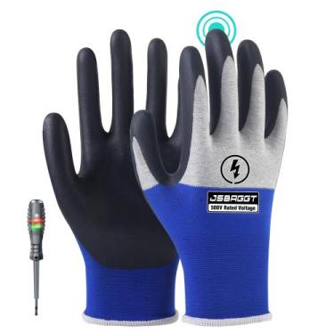 Imagem de Luvas isoladas elétricas JSBAGGT Voltage Resistance 500V