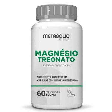 Imagem de Magnesio Treonato Formula Importada 60cáps Metabolic Farma