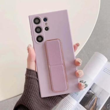 Imagem de Capa protetora com suporte magnético para Samsung Galaxy S24, 25 e 23 Ultra, roxa, para Samsung S22 Plus