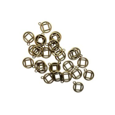 Imagem de CMWDSGNS Pingentes NA Recovery (conjunto de 25) - Pingentes de contas de Narcóticos Anônimos NA - Fabricação de joias de recuperação de sobriedade - Presente patrocinador patrocinador, .5", Zinco, Sem