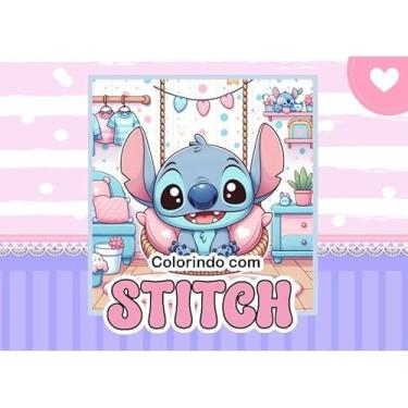 Imagem de Kit Livro De Colorir Capa Dura + Canetinhas Coloridas Touch Marca Texto De 24 Cores – ideal para traços finos e áreas grande (Kit Caneta 24 + Cad Lilo Roxo)