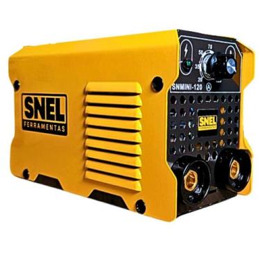 Imagem de Maquina Inversora De Solda Mini-120I MMA Snel Ferramentas, Amarelo, ún
