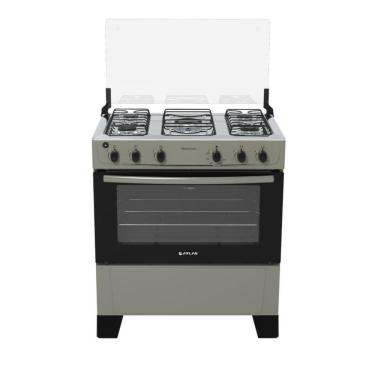 Imagem de Fogão 5 Bocas Atlas Acendimento Automático Mesa Inox