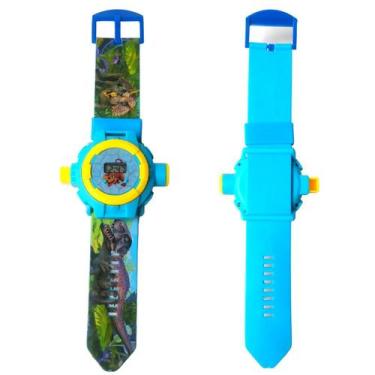 Imagem de Relógio De Pulso Infantil Dinossauro Rex Projetor Luz 24 Img - Kabum