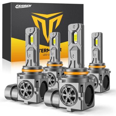 Imagem de Lâmpadas LED Termitor 9005 9006 Super Bright 6000K brancas x4