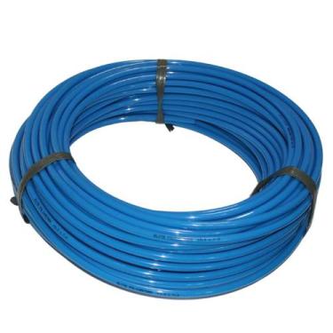 Imagem de Mangueira Tubo de Poliuretano Pu 10mm Azul Pneumática- 50m - Menco