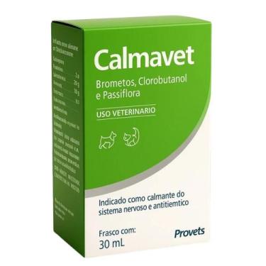 Imagem de Calmante Natural P/ Cães e Gatos Calmavet 30ml - Provets