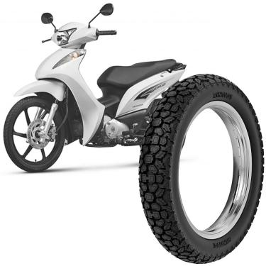 Imagem de Pneu Moto Biz 125 Rinaldi Aro 14 80/100-14 49L Traseiro WH21