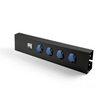 Imagem de Régua Elétrica Para Bancadas Tramontina Pro - 4 Tomadas 20a, 4400w, 800mm De Largura Tramontina