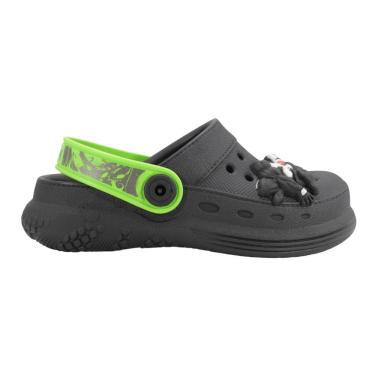 Imagem de Babuch Infantil Grendene Kids Marvel New Step Preto