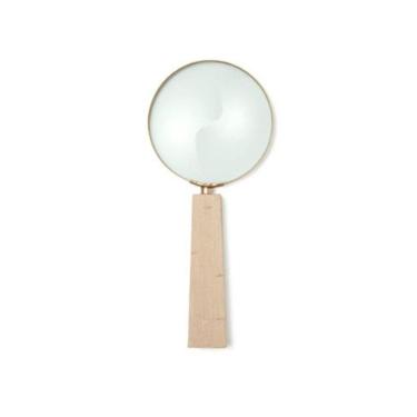 Imagem de Lupa Decorativa Em Poliresina 16357  23x10cm Mart