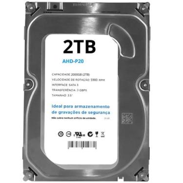 Imagem de Hd 2tb 2000gb Sata  3,5'' Para Sistemas De Segurança Dvr - AITEK