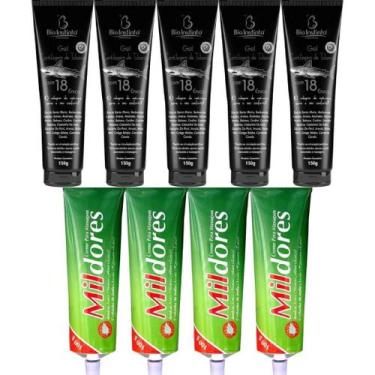 Imagem de Kit 5 Gel Cartilagem De Tubarão 150G 4 Creme Mil Dores 100G - Bio Inst
