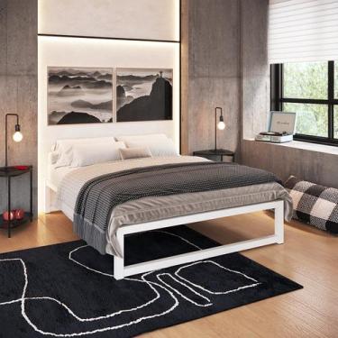 Imagem de Cama de Casal Turca em Ferro Para Colchão Box - Camas e Beliches