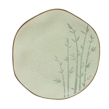 Imagem de Prato Raso 27,5 cm Ryo Bambu Porcelana Oxford