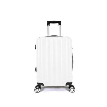 Imagem de Mala de Bordo ABS 4 Rodas Action Fortt Branca - MAB02-BR