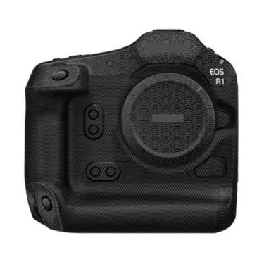 Imagem de R 1 Película protetora protetora para câmera antirarranhões Película protetora para Canon EOS R1 (nuvens preta)