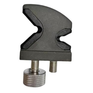 Imagem de rockible Dispositivo de encordoamento com braçadeira em forma de U, acessório profissional leve e fácil de instalar para máquina de encordoamento de raquetes