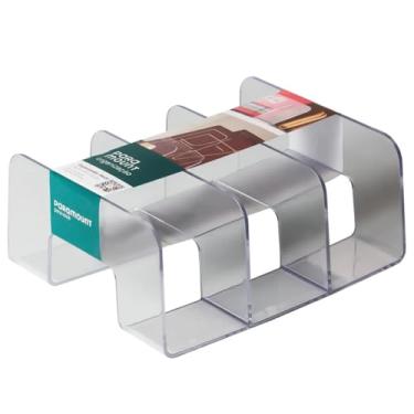 Imagem de Organizador Mesa Prateleira Expositor Bolsa Carteira Livro Loja Acrilico Divisória