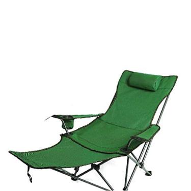 Imagem de ZZTWER Cadeira de acampamento portátil ao ar livre, cadeira de acampamento dobrável, cadeira dobrável portátil com suporte de copo para descanso de braço e bolsa de transporte e armazenamento (fácil