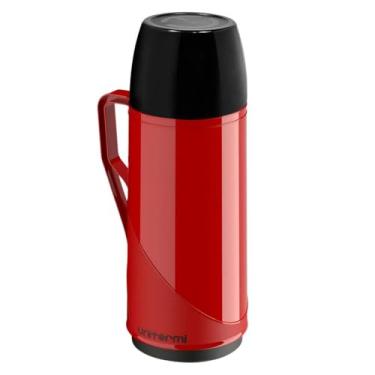 Imagem de Unitermi - Garrafa Termica Rolha 1L Roma Vermelha Uniterm 84003