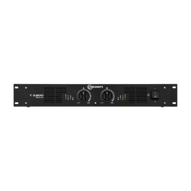 Imagem de Amplificador Profissional 2 x 400 Watts 4 Ohms 800 Watts RMS Taramps T