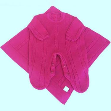 Imagem de O Início Perfeito: Saída de Maternidade Trança - Kowak Baby, Fucsia