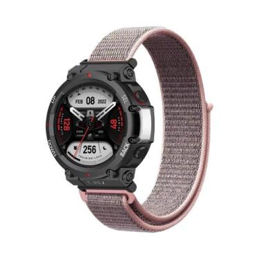 Imagem de Pulseira De Nylon Unissex Para Huami Amazfit T-REX 3/2 Smart Watch Ban