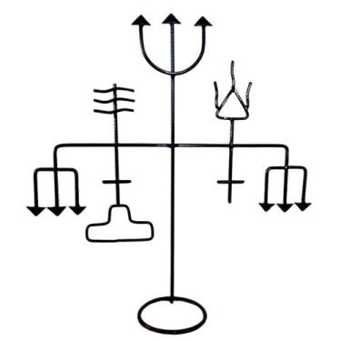Imagem de Ferramenta para Assentamento de Exu Veludo - EMPÓRIO ARTES