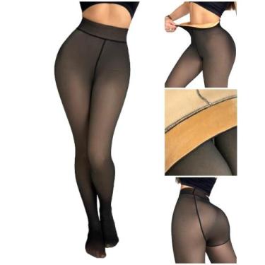 Imagem de Leggings CHICME, AS MELHORES OFERTAS DE COMPRAS, cintura alta, forrada