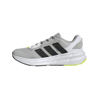 Imagem de adidas Tênis masculino Astrastar, Cinza/Preto/Solar Slime, 45