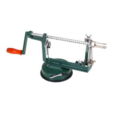 Imagem de predolo Descascador de maçãs, fatiador e cortador, ferramenta para descascar maçãs com sucção potente de, manivela para batatas